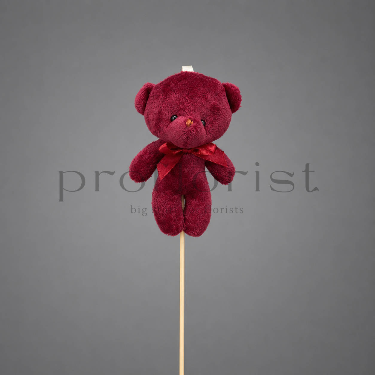 Miś na piku z gładkiego pluszu 34 cm