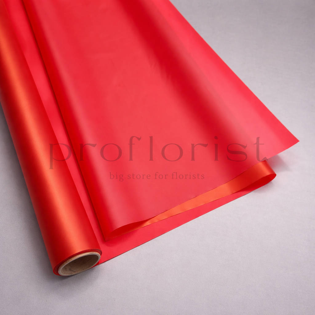 Ekologiczna folia kwiatowa Frosted - rolka 50 cm x 10 m