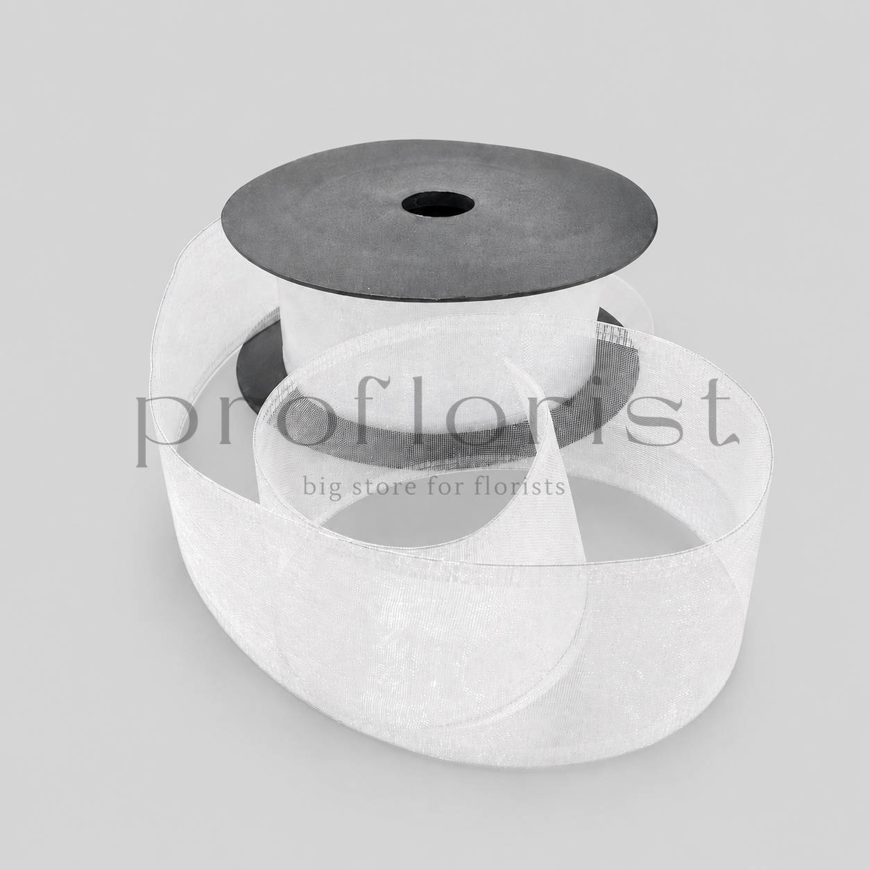 Wstążka szyfonowa z drucikiem 4 cm × ok. 9 m (10 yardów) – do kokard i dekoracji florystycznych