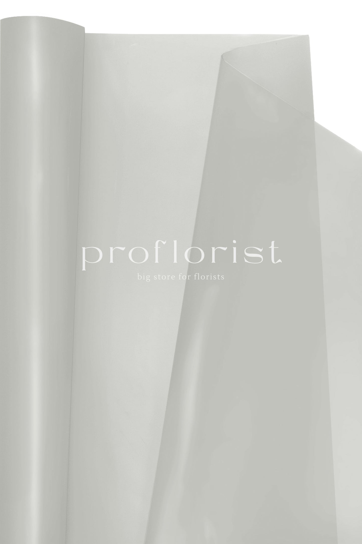 Grey folia matowa florystyczna szeroka do bukietów 79 cm x 40 m