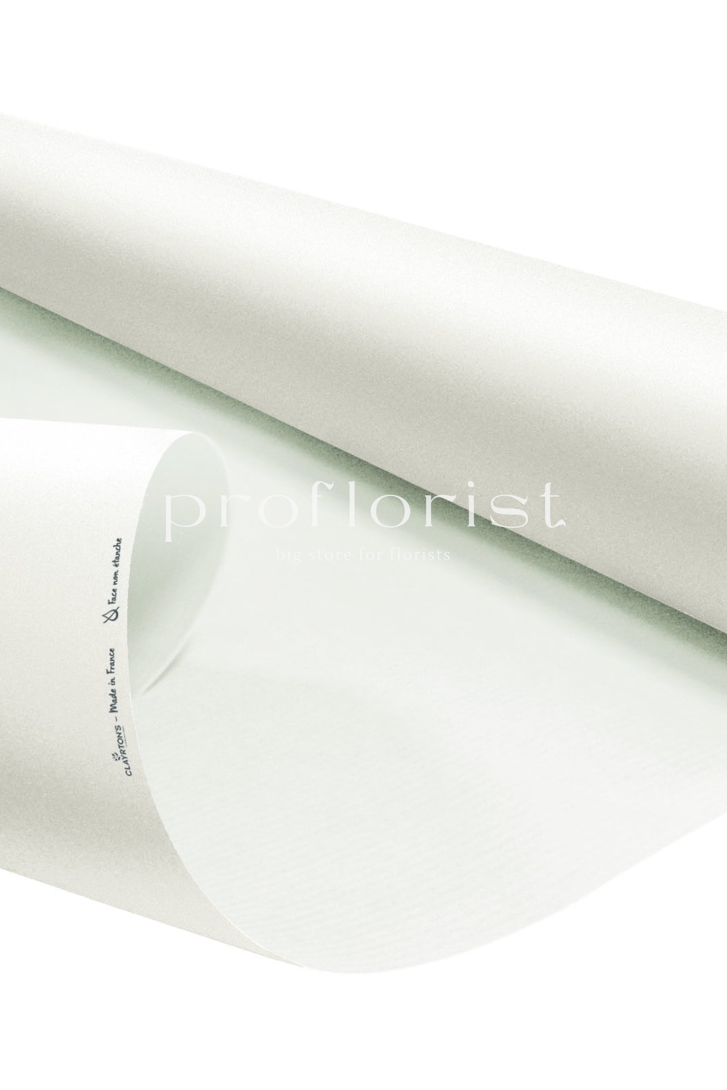 Papier kraftowy biały wodoodporny do kwiatów w rolce 79 cm x 25m