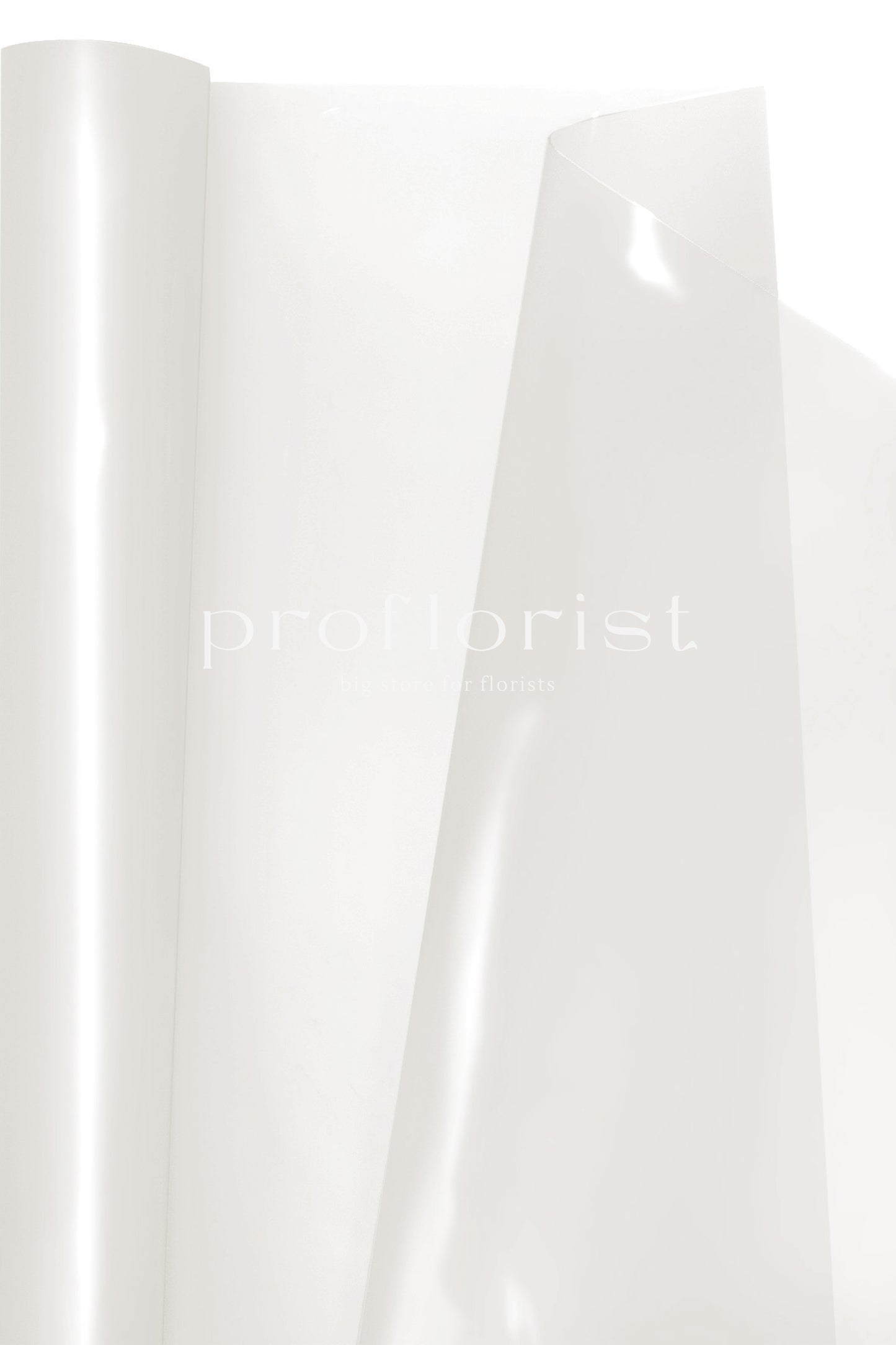 Transparent Folia rolka florystyczna matowa szeroka do bukietów 80 cm x 40 m