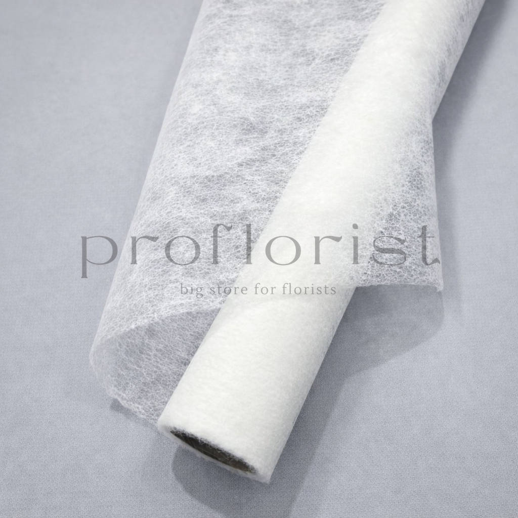 Flizelina florystyczna w rolce 50 cm × 9 m – lekka, dekoracyjna włóknina do bukietów