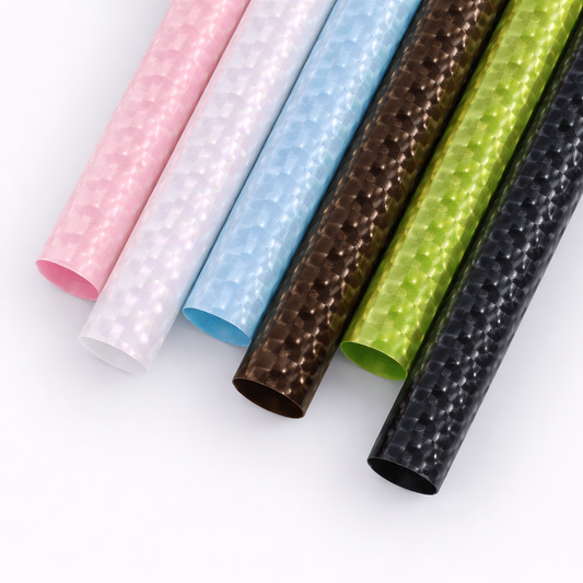 Folia florystyczna holograficzna 50 cm x 6 m strukturalna