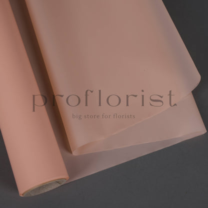 Ekologiczna folia kwiatowa Frosted - rolka 50 cm x 10 m