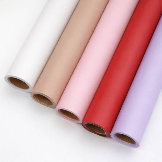 Folia florystyczna BOPP nieprzezroczysta w rolce