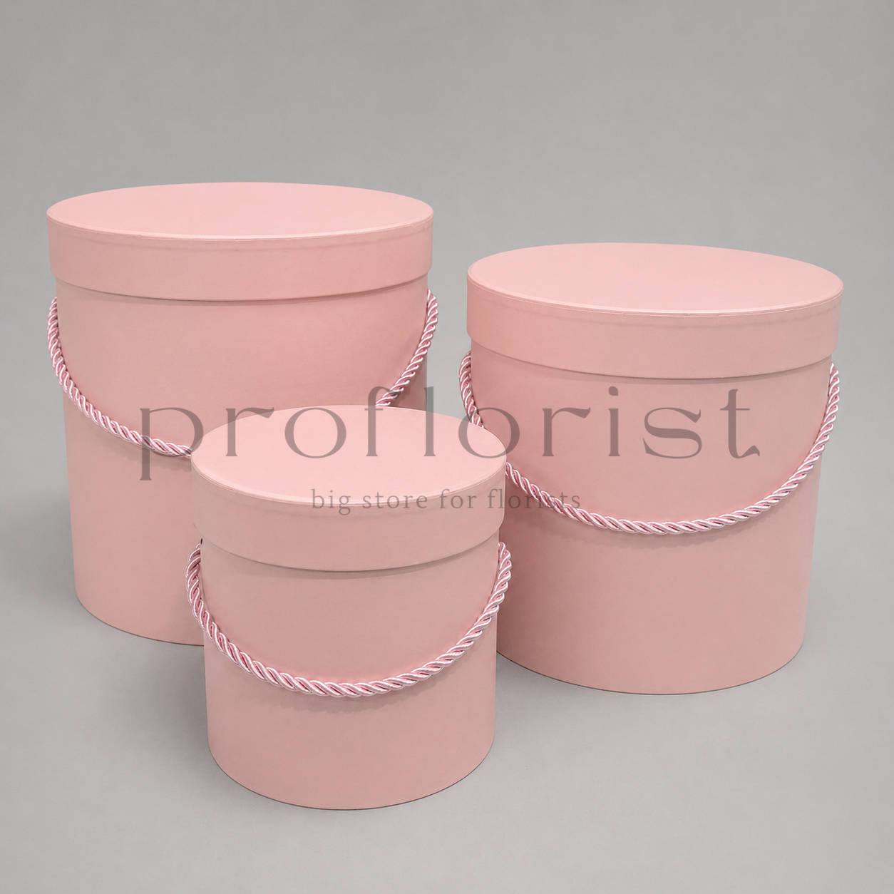 Flower Box KOMPLET 3 sztuki 20 / 18 / 12,7 - Pudełka florystyczne