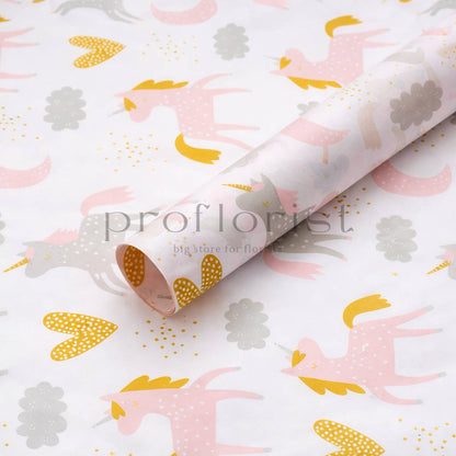 Ozdobny papier florystyczny we wzory 50 × 70 cm | Bibuła, 10 arkuszy