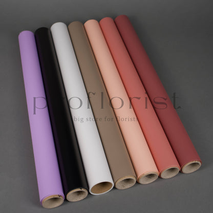 Ekologiczna folia kwiatowa Frosted - rolka 50 cm x 10 m