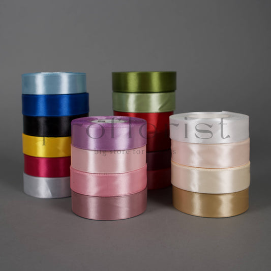 Satynowa Wstążka Florystyczna 2,5cm - 33m