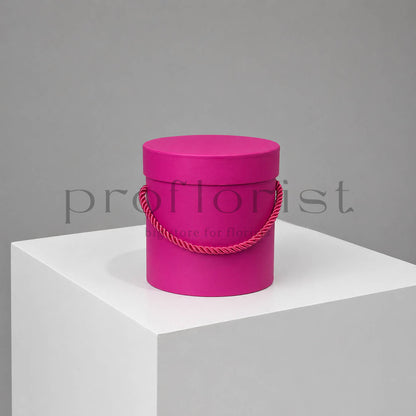 Pudełko Flower Box Okrągły 12,7×12,7 cm – RÓŻNE KOLORY