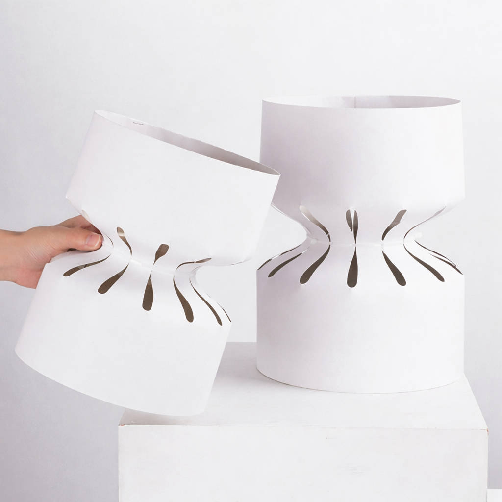 Forma papierowa do pakowania bukietów okrągłych L 84 × 47 cm – 10 szt./opak