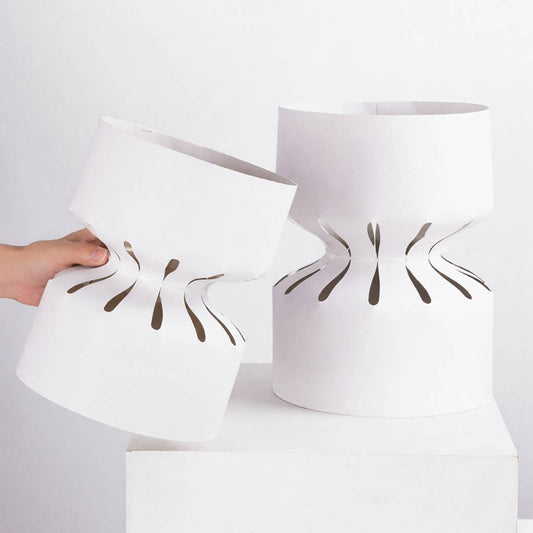 Forma papierowa do pakowania bukietów okrągłych L 84 × 47 cm – 10 szt./opak