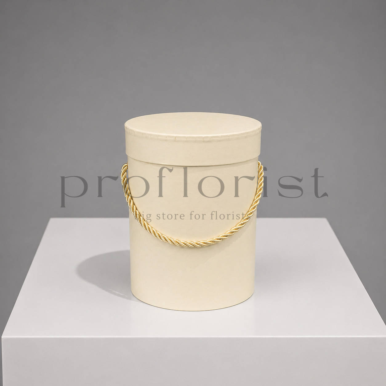 Flower Box okrągły 13,5×18 cm – Pudełko Florystyczne