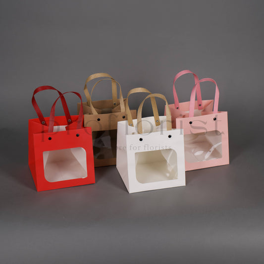 Mała torebka z okienkiem 15×15×15 cm