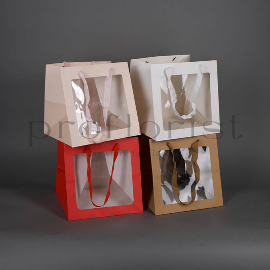 Torba prezentowa z okienkiem – 25×25×25 cm