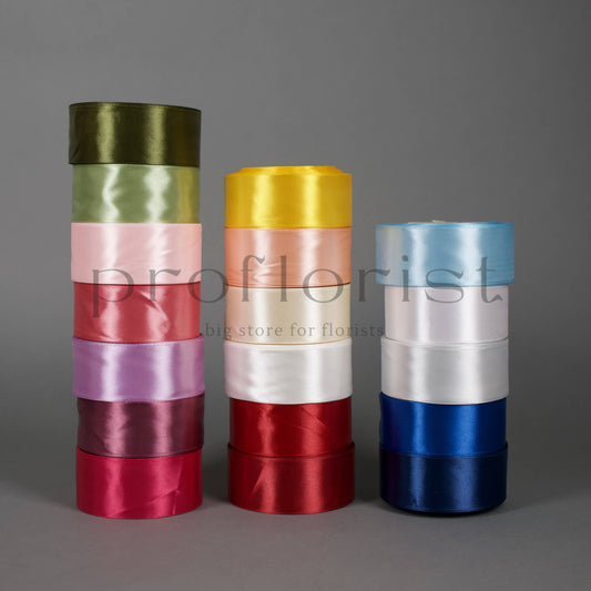 Satynowa Wstążka Florystyczna 3,8cm - 33m