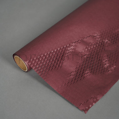 Papier rozciągliwy kraft o strukturze plastra miodu - 50 cm x 5 jardów