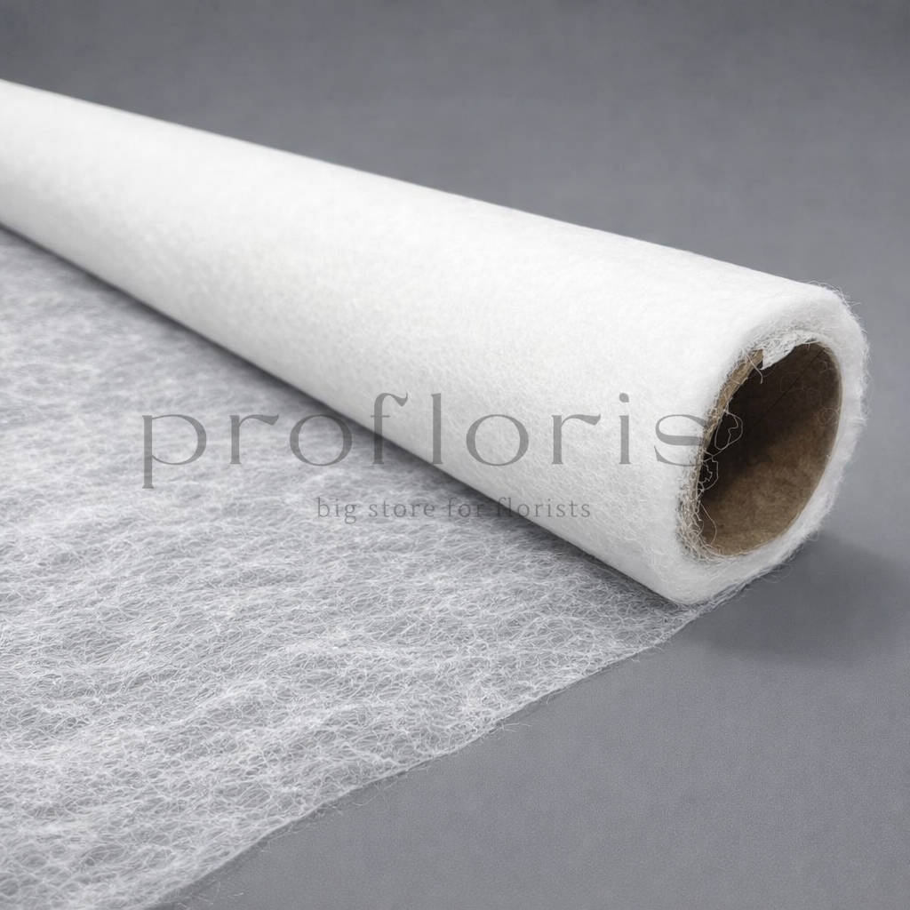 Flizelina florystyczna w rolce 50 cm × 9 m – lekka, dekoracyjna włóknina do bukietów