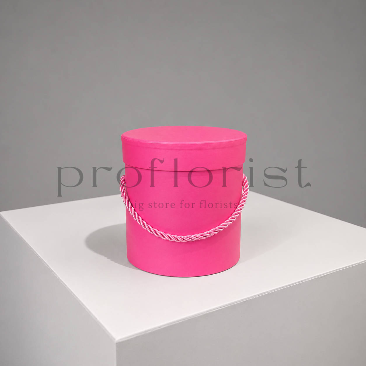 Pudełko Flower Box Okrągły 12,7×12,7 cm – RÓŻNE KOLORY