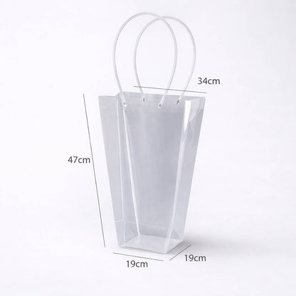 Torba do bukietów przezroczysta 47 cm x 34 cm x 19 cm
