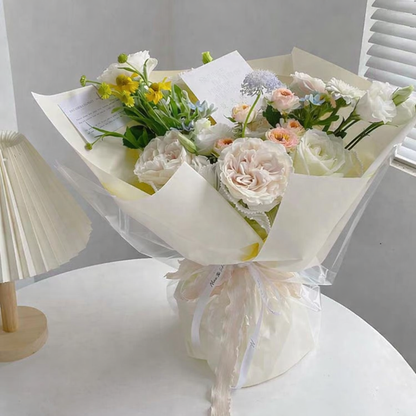 Profesjonalna folia satynowa do pakowania bukietów i flower boxów