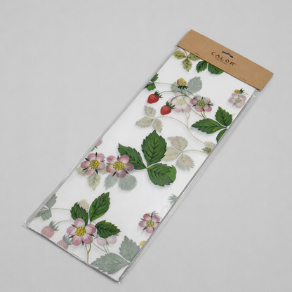 Ozdobny papier florystyczny we wzory 50 × 70 cm | Bibuła, 10 arkuszy