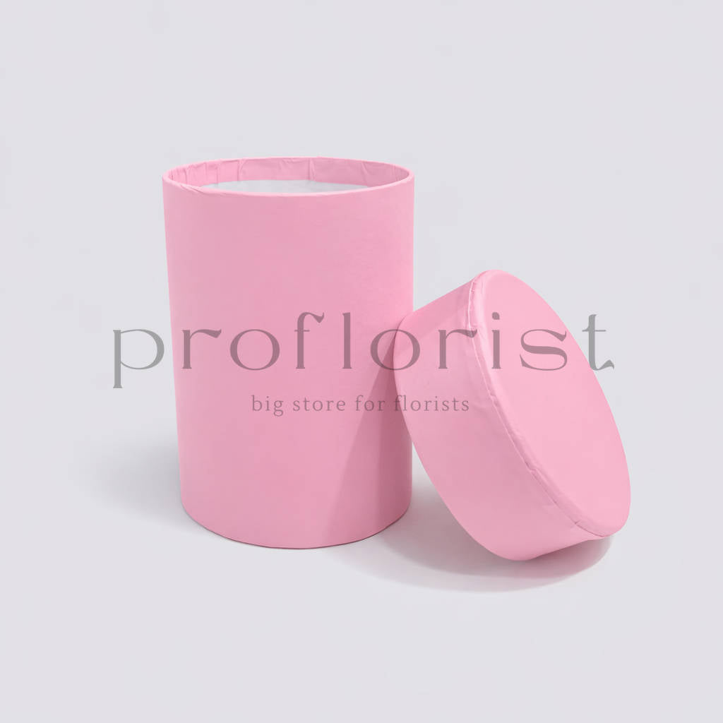 Mini Flower Box Okrągły z Wieczkiem 10,2×7,6 cm – Pudełko Florystyczne