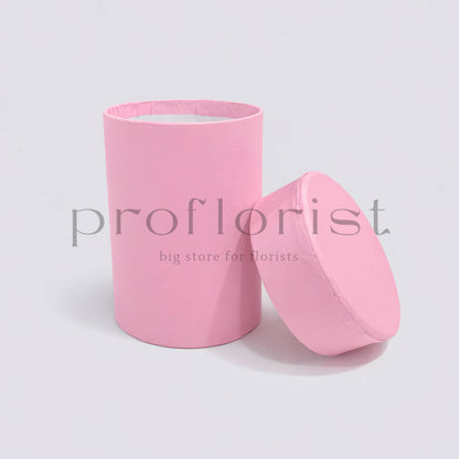 Mini Flower Box Okrągły z Wieczkiem 10,2×7,6 cm – Pudełko Florystyczne