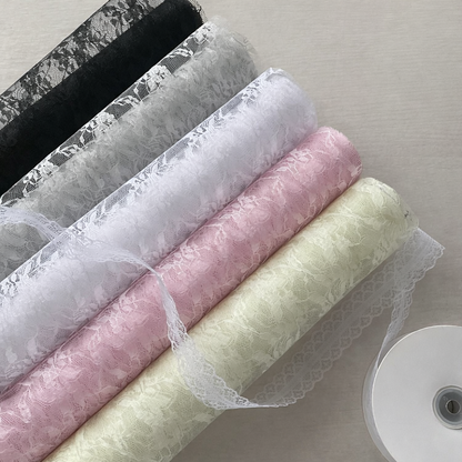 Tiul dekoracyjny wizerunek premium jakość 50 cm x 5Y rolka