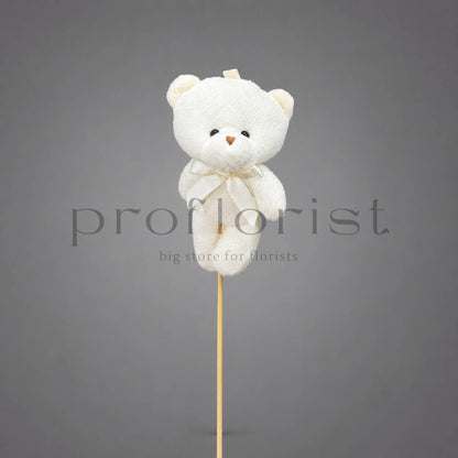 Miś na piku z gładkiego pluszu 34 cm