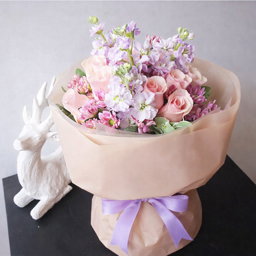 Folia florystyczna matowa w rolce 60cm × 20 metrów – wodoodporna, premium