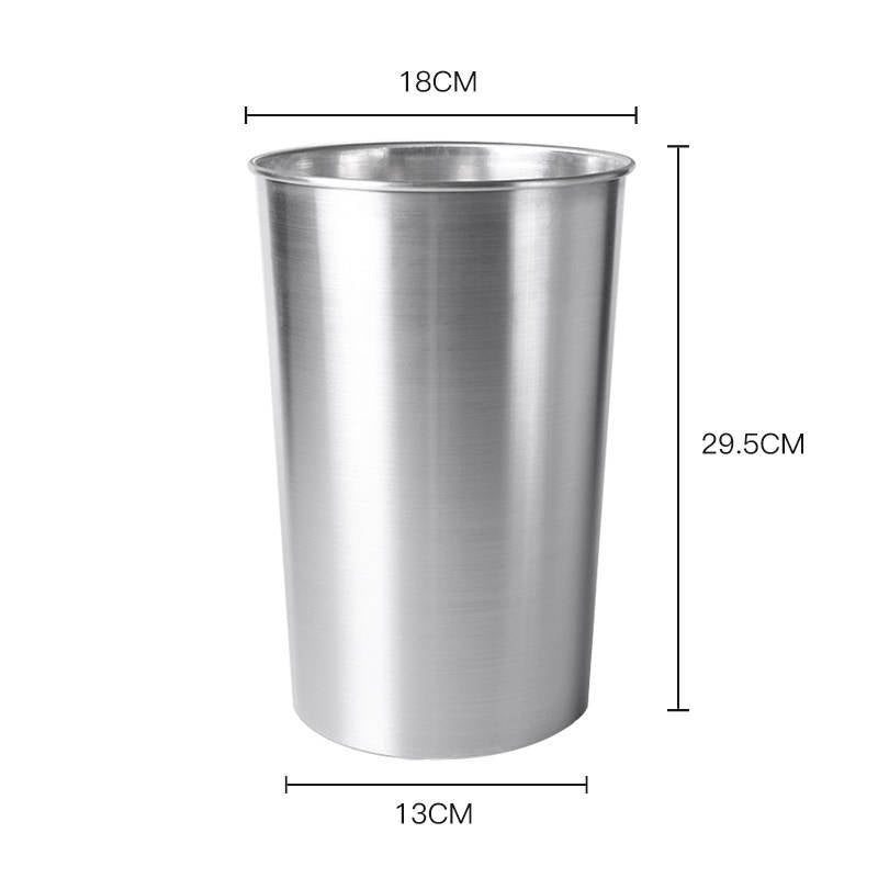 dekoracyjny wazon aluminiowy