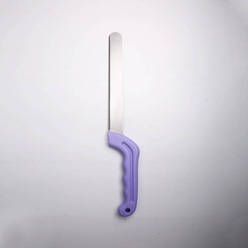 Nóż florystyczny do pianki długi – metalowy z ergonomicznym uchwytem