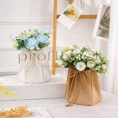 Aquabox transportowy do bukietów – Premium 17 × 18 cm