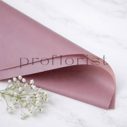 Folia florystyczna matowa premium 58×58 cm – 20 arkuszy