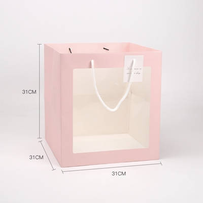 Torba prezentowa z okienkiem 31×31×31 cm