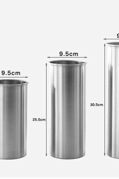 Wazon metalowy do kwiatów cylindr
