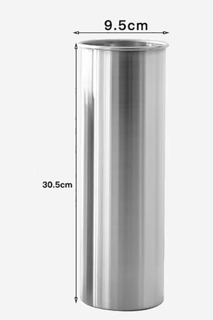 Wazon metalowy do kwiatów cylindr