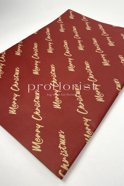 Papier ozdobny świąteczny do pakowania prezentów w arkuszach 70 × 50 cm — 20 szt./opak.