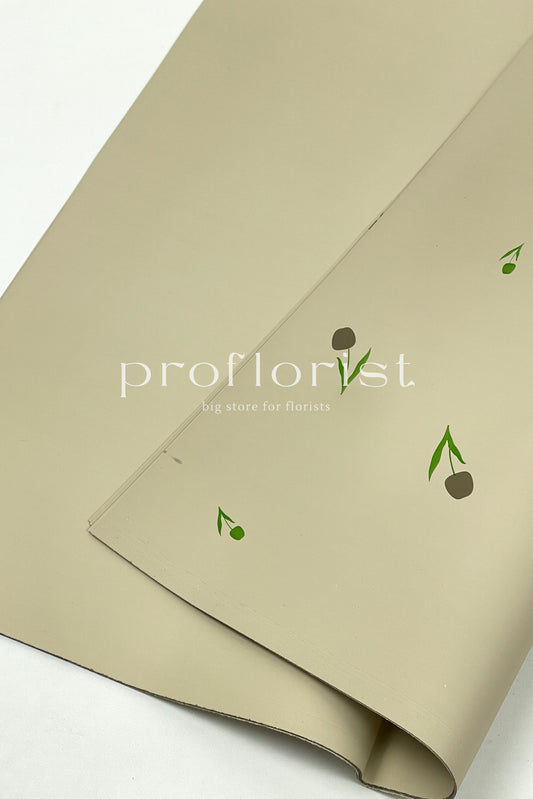 Folia w arkuszach z motywem kwiatowym 53×53 cm – 20 szt. | Folia florystyczna premium