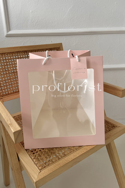 Torba prezentowa z okienkiem 31×31×34 cm