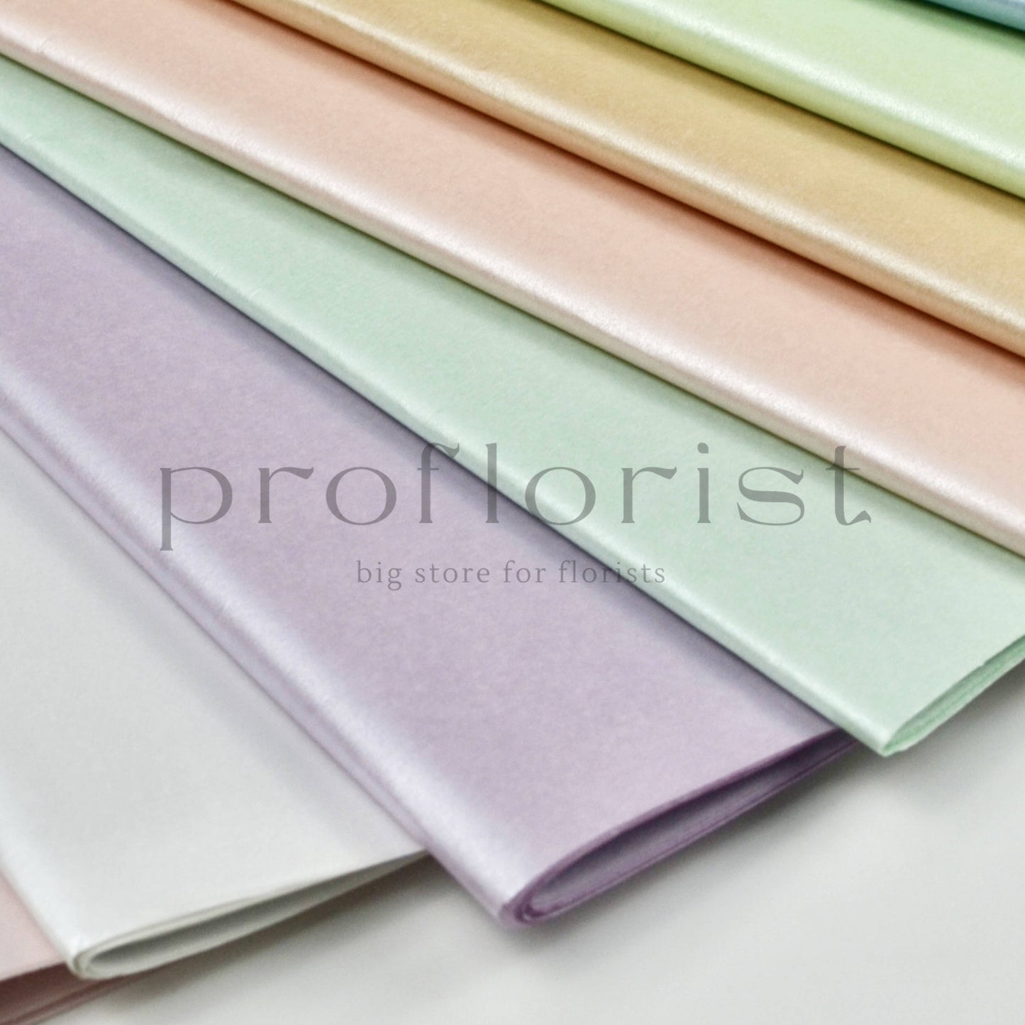 Premium bibuła z połyskiem w arkuszach 50 x 70 cm, 20 szt/opak