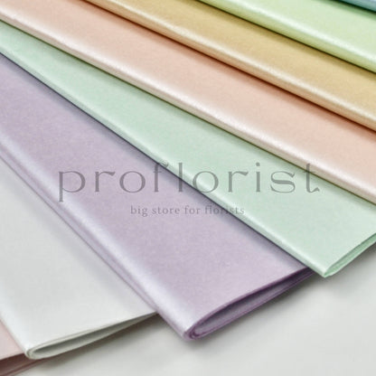 Premium bibuła z połyskiem w arkuszach 50 x 70 cm, 20 szt/opak