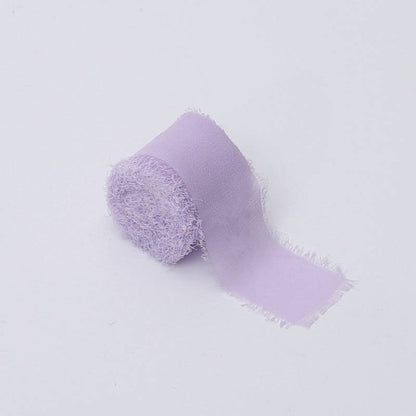 Wstążka szyfonowa rwana 4 cm × 5Y – lekka
