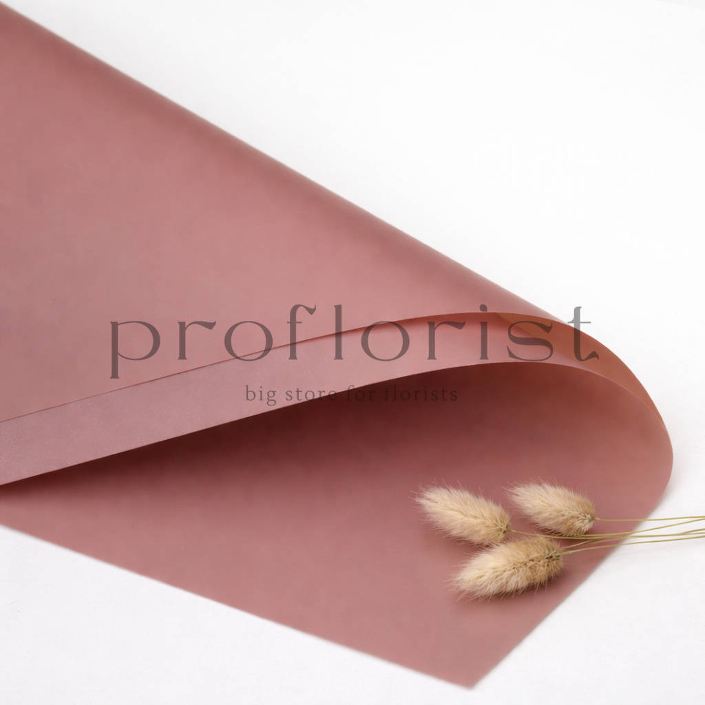 Folia florystyczna matowa premium 58×58 cm – 20 arkuszy