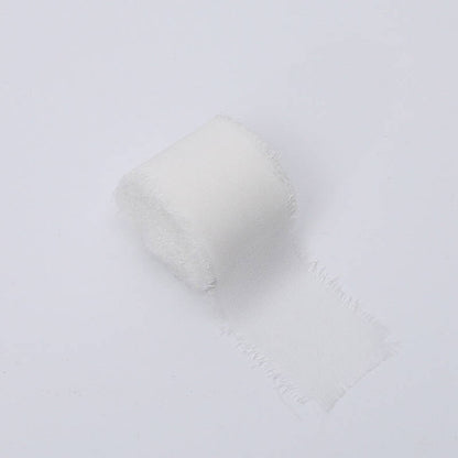 Wstążka szyfonowa rwana 4 cm × 5Y – lekka