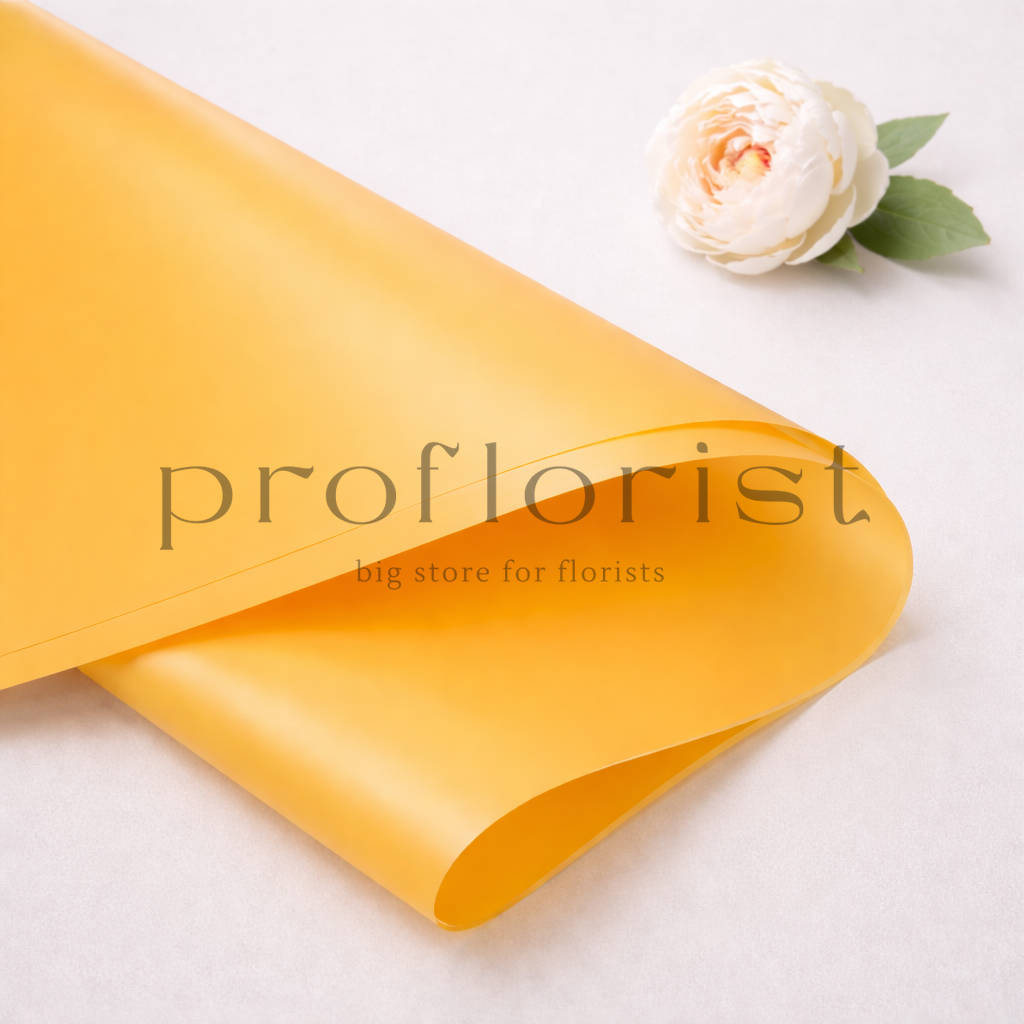 Folia florystyczna matowa premium 58×58 cm – 20 arkuszy