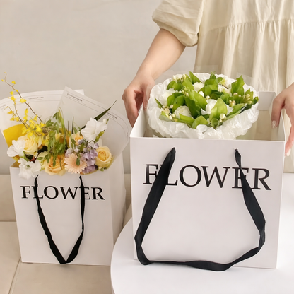Torebka na flower box z papieru 250 g