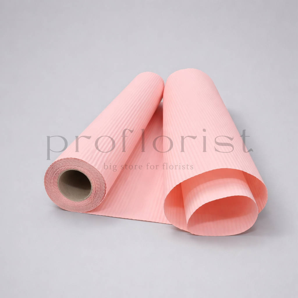 Papier karbowany florystyczny 50 cm × 10 m - rolka